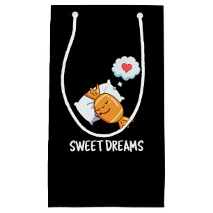 Bolsa De Regalo Pequeña Sweet Dreams Funny Candy Pun Dark BG