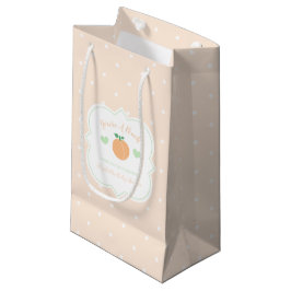 Bolsa De Regalo Pequeña Sweet Peach Elegant Baby Shower