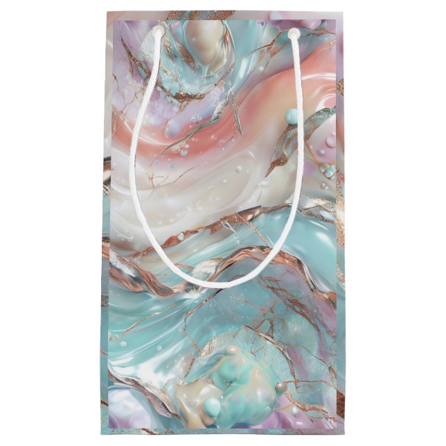 Bolsa De Regalo Pequeña Swirl Chillada (Anverso)