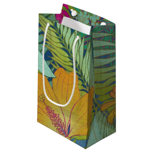 Bolsa De Regalo Pequeña Tapiz tropical II (Angulo Anverso)