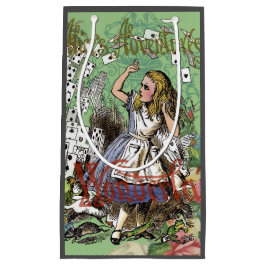 Bolsa De Regalo Pequeña tarjetas de aventura de alice en el país de las ma