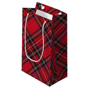Bolsa De Regalo Pequeña Tartán de Stewart rojo