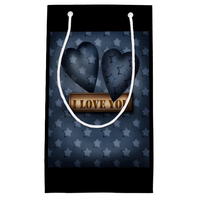 Bolsa De Regalo Pequeña Te amo (Anverso)