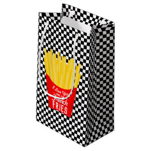 Bolsa De Regalo Pequeña Te amo más que las patatas fritas