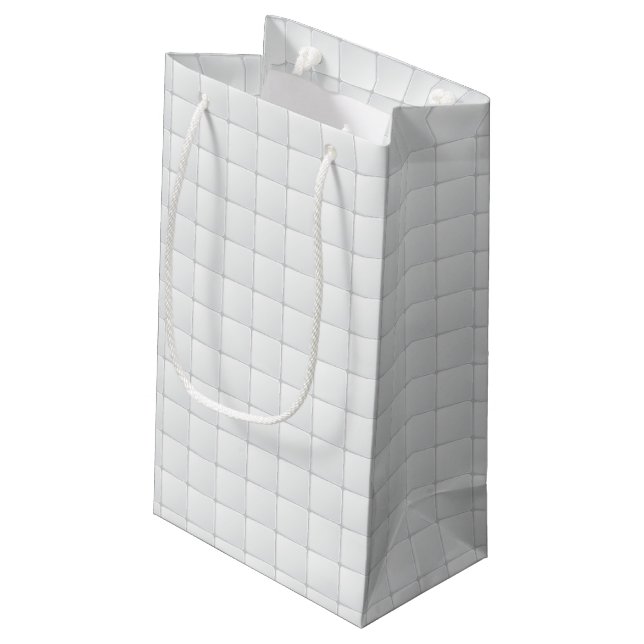 Bolsa De Regalo Pequeña Teja blanca (Angulo reverso)
