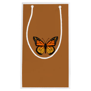 Bolsa De Regalo Pequeña Tema de la mariposa monarca