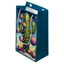 Bolsa De Regalo Pequeña Temporada de Saguaro Cactus en el suroeste del des