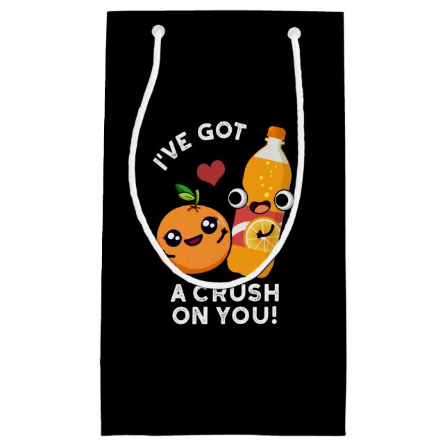 Bolsa De Regalo Pequeña Tengo un resentimiento por ti. Graciosa Soda Pun D (Anverso)