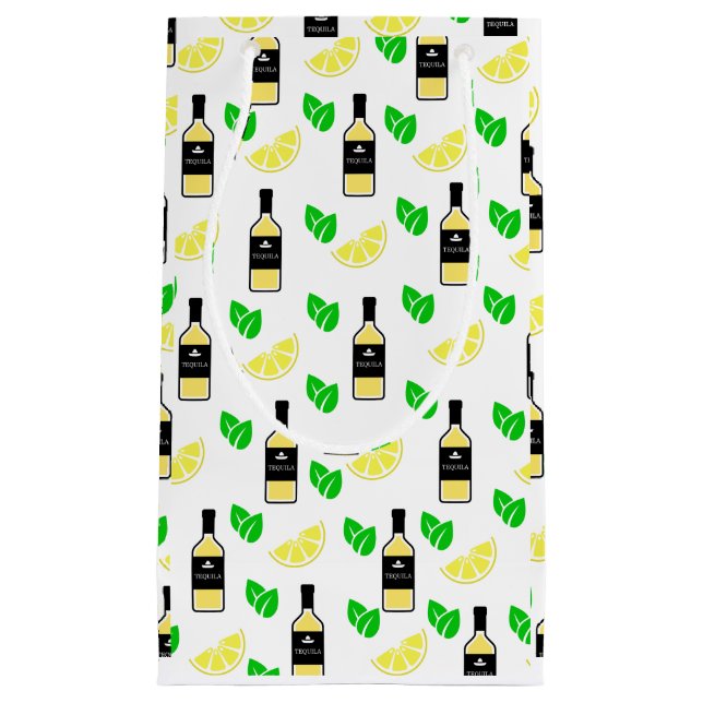 Bolsa De Regalo Pequeña Tequila y limón (Anverso)