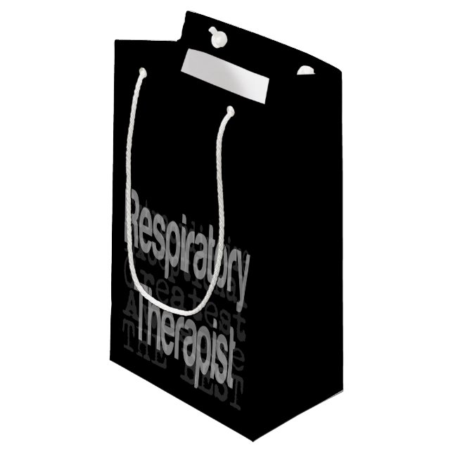 Bolsa De Regalo Pequeña Terapia respiratoria Extraordinaria (Angulo Anverso)