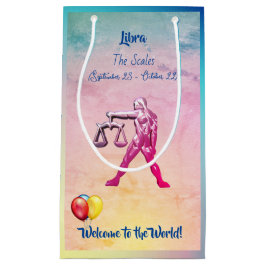 Bolsa De Regalo Pequeña The Scales - Libra Baby (23 de setiembre - 22 de o