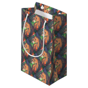 Bolsa De Regalo Pequeña Tigre En Estilo De Arte Geométrico Franz Marc