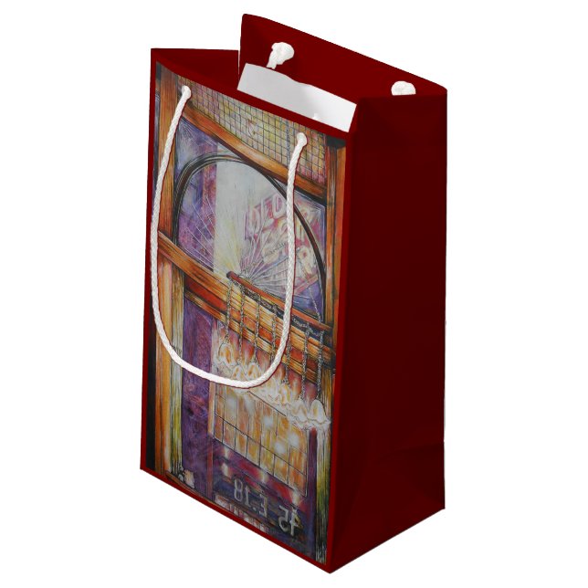 Bolsa De Regalo Pequeña Todos Estamos Volando A La Misma Luz. (Angulo reverso)