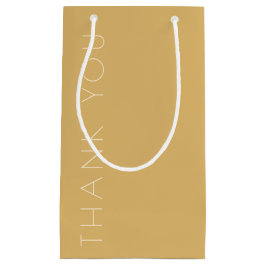 Bolsa De Regalo Pequeña Tonal de champán moderno