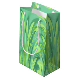 Bolsa De Regalo Pequeña Tonos ígneos de verde