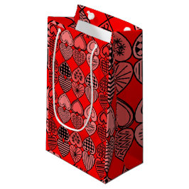 Bolsa De Regalo Pequeña Topsy Turvy Hearts