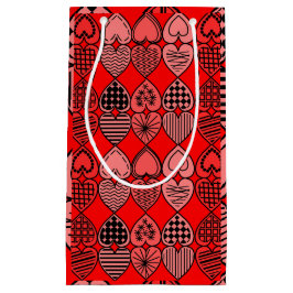 Bolsa De Regalo Pequeña Topsy Turvy Hearts