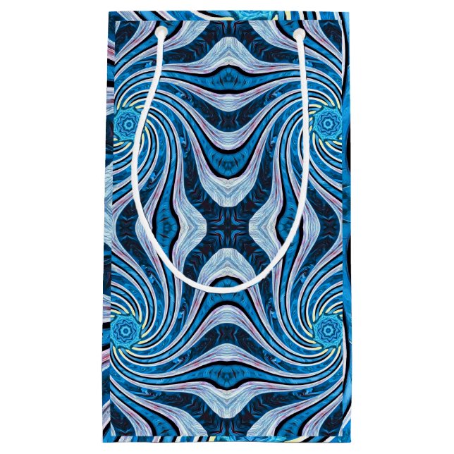 Bolsa De Regalo Pequeña Toro de flores (Anverso)