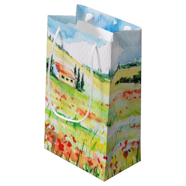 Bolsa De Regalo Pequeña Toscana (Angulo reverso)
