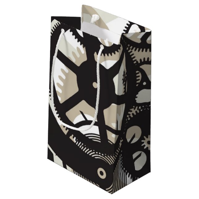 Bolsa De Regalo Pequeña Trabajo de las ruedas del diente (Angulo reverso)