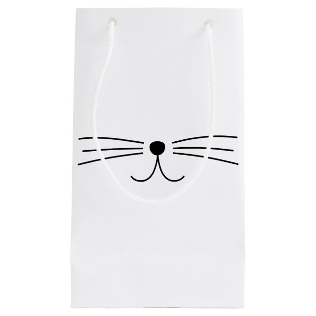 Bolsa De Regalo Pequeña Traseros de gato (Anverso)