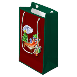 Bolsa De Regalo Pequeña Un Navidad de chili en la playa