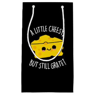 Bolsa De Regalo Pequeña Un poquito cursi pero aun así Grado Cheese Pun Dar
