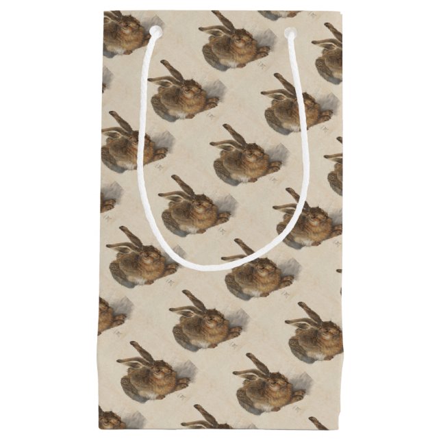 Bolsa De Regalo Pequeña Una liebre joven (Anverso)