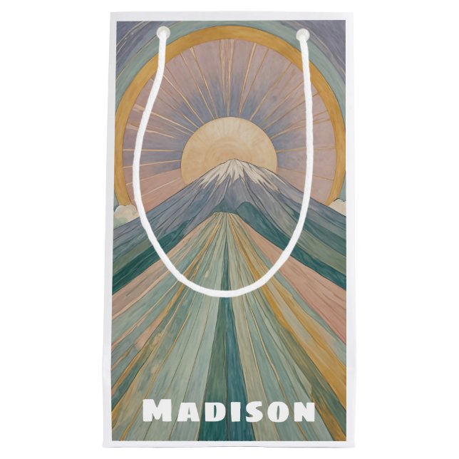 Bolsa De Regalo Pequeña Una serenata volcánica personalizada (Anverso)