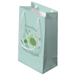 Bolsa De Regalo Pequeña Under Sea Turtles Baby Shower