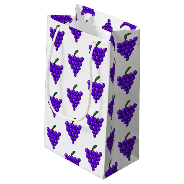 Bolsa De Regalo Pequeña Uvas (Angulo reverso)