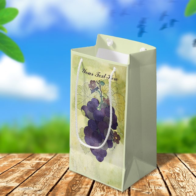 Bolsa De Regalo Pequeña Uvas rusas personalizadas (Subido por el creador)