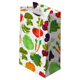 Bolsa De Regalo Pequeña Vegetales Patrón Vegetal sin costura