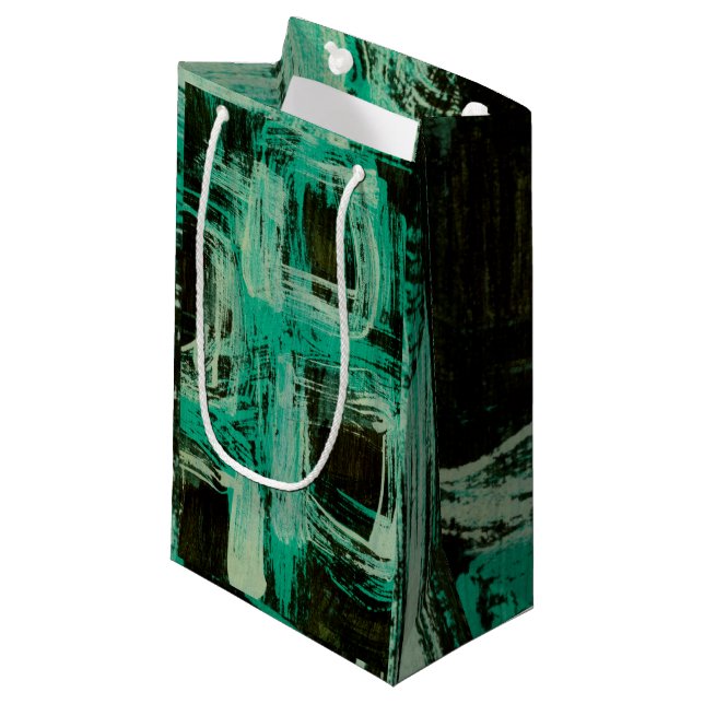 Bolsa De Regalo Pequeña Ventanas Aquamarine I (Angulo Anverso)