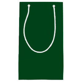 Bolsa De Regalo Pequeña Verde rico (sólido)