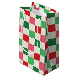Bolsa De Regalo Pequeña Verificación de vacaciones retro