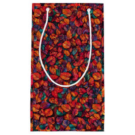 Bolsa De Regalo Pequeña Vibrantes hojas otoñales