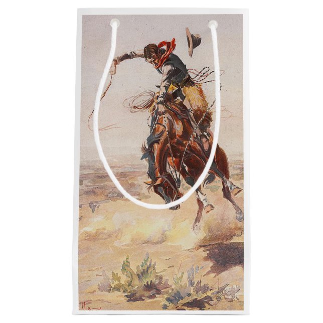 Bolsa De Regalo Pequeña Vida del vaquero de la CAMISETA (Anverso)