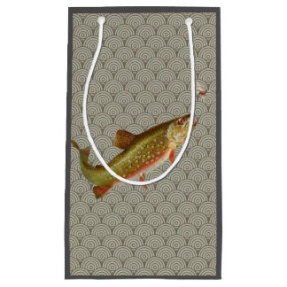 Bolsa De Regalo Pequeña Vintage Rainbow Trout Fly Fishing