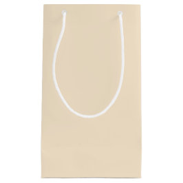 Bolsa De Regalo Pequeña Vintage Tan Solid Color