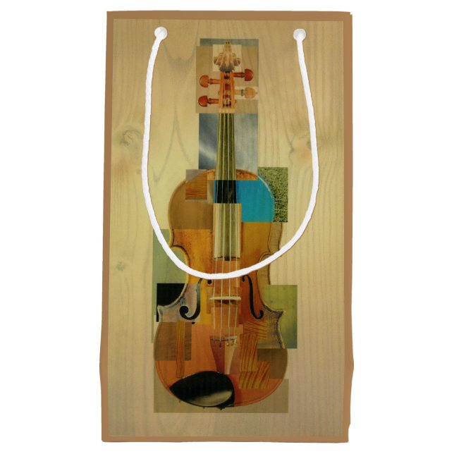 Bolsa De Regalo Pequeña Violín compuesto (Anverso)