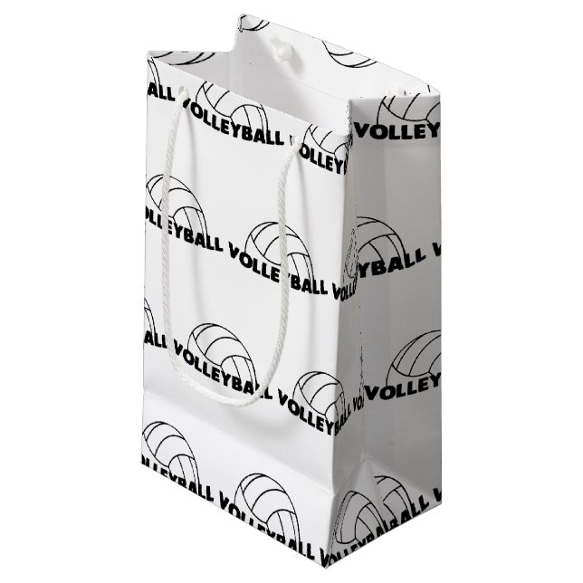 Bolsa De Regalo Pequeña Voleibol (Angulo Anverso)