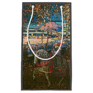 Bolsa De Regalo Pequeña Wassily Kandinsky La Pareja Montada Arte Ruso