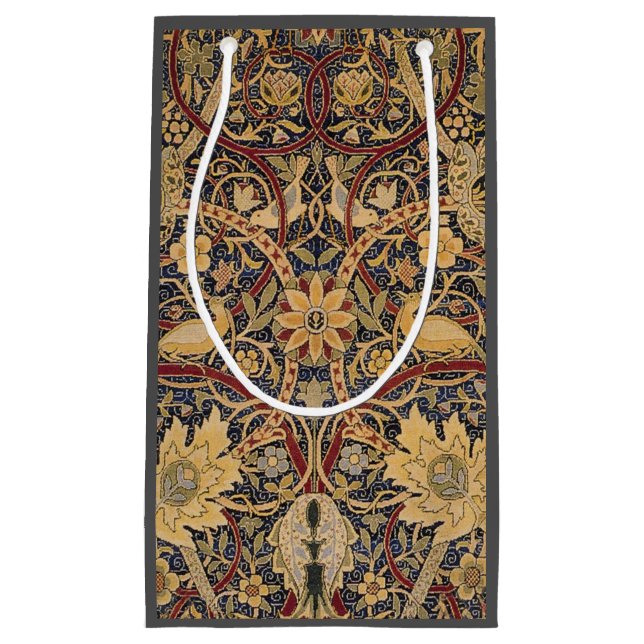Bolsa De Regalo Pequeña William Morris Bullerswood Faux Tapestry (Anverso)