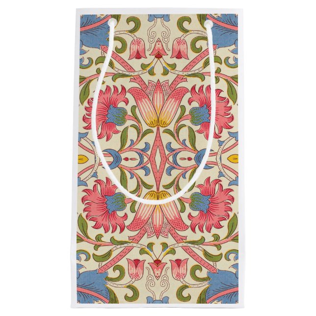 Bolsa De Regalo Pequeña William Morris Lodden Spring Wallpaper Art (Anverso)