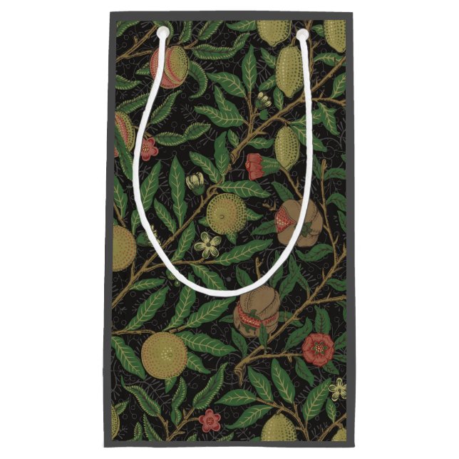 Bolsa De Regalo Pequeña William Morris Pomegranate Classic Fruit (Anverso)