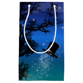 Bolsa De Regalo Pequeña Winter Magic Top Hat & Tree