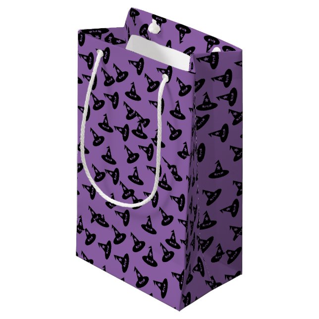 Bolsa De Regalo Pequeña Witch Gorra Confetti (Angulo Anverso)