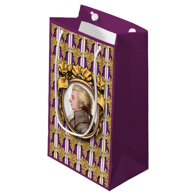 Bolsa De Regalo Pequeña Wolfgang Amadeus Mozart (Angulo Anverso)