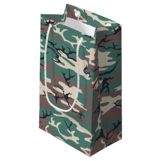 Bolsa De Regalo Pequeña Woodland Camo